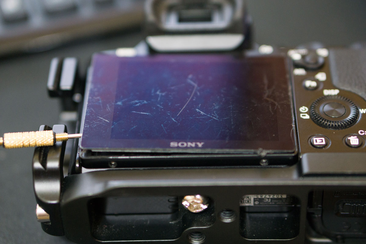 Camera LCD Screen Frame Replacement for Sony A7M2 