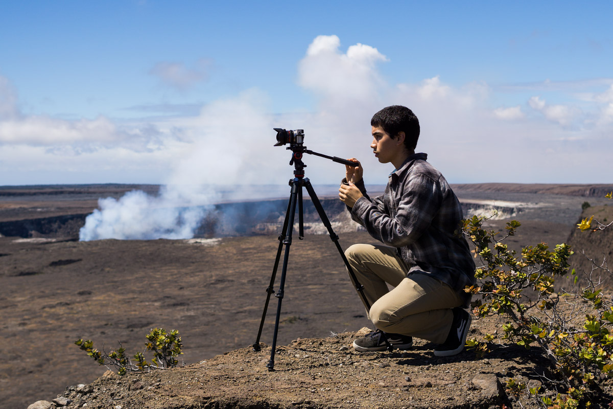 Using-tripod